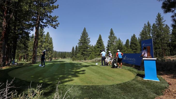 The Old Greenwood course at Tahoe Mountain Club is one of the PGA Tour's most scenic locations